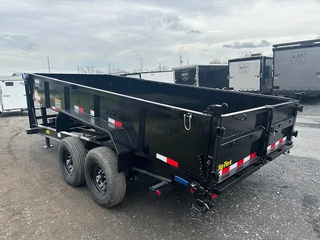 Big Tex 7 x 16 Gooseneck Dump Trailer – Combo Gate & Ramps - Image 2