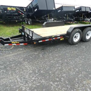 Big Tex 7 x 16 Full Tilt Equipment Trailer Removable Fenders