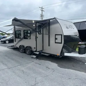 ATC 7.5 x 20 Aluminum Travel Trailer Toy Hauler – PLA 450