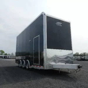 ATC 8.5 x 24 Aluminum Two Car Hauler – Stacker Trailer