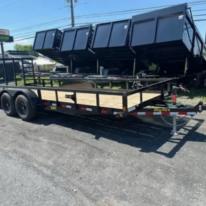 Big Tex 7 x 20 Landscape Utility Trailer 10K Heavy Duty Ramp