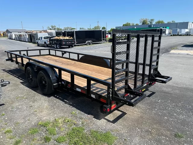 Big Tex 7 x 20 Landscape Utility Trailer 10K Heavy Duty Ramp - Image 5