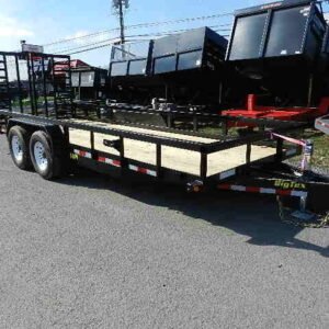 Big Tex 7 x 20 Heavy Duty Landscape Trailer Split Gate