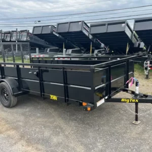 Big Tex 6 x 14 Landscape Utility Trailer – High Steel Sides