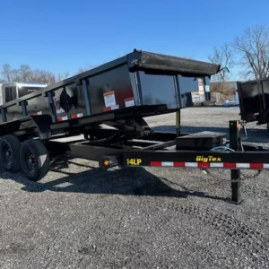 Big Tex 7 x 16 Low Profile Dump Trailer – Scissor Lift