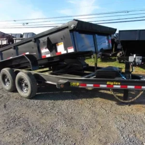 Big Tex 7 x 12 Low Profile Dump Trailer Scissor Lift