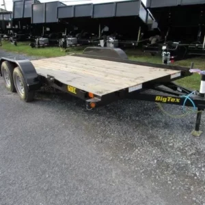 Big Tex 7 x 14 Economy Tandem Axle Car Hauler – Slide Out Ramps