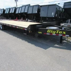 Big Tex 8.5 x 30 Deckover Equipment Trailer Mega Ramps