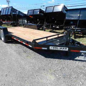 BWise 7 x 18 Heavy Duty Equipment Trailer Ladder Ramps