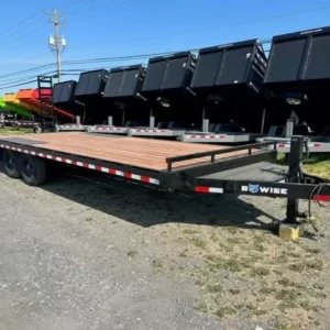 BWise 8.5 x 24 Deckover Equipment Trailer Ladder Ramps