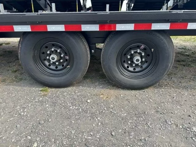 BWise 8.5 x 24 Gooseneck Equipment Trailer Ladder Ramps - Image 3