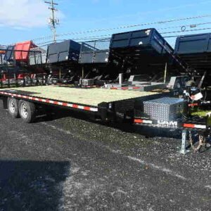 CAM Superline 8 x 20 Equipment Trailer – Split Landscape Ramp