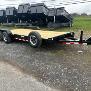 CAM Superline 7 x 20 Open Car Hauler Slide Out Ramps