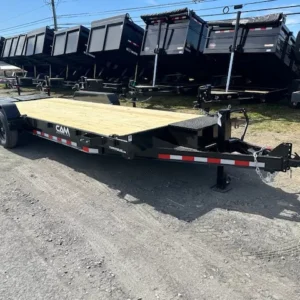 CAM Superline 7 x 22 Equipment Trailer Super Ramps