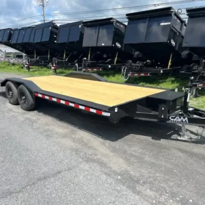 CAM Superline 8 x 20 Full Width Equipment Trailer Slide Out Ramps Clearance