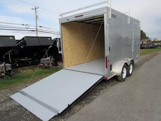 Car Mate 7 x 14 Enclosed Contractor Trailer - Image 3