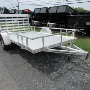 Cargo Pro 6.5×12 Utility Trailer – Removable Rail Kit