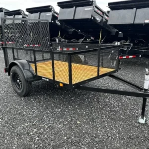 Carry On 5 x 8 Landscape Utility Trailer – 3K High Mesh Sides
