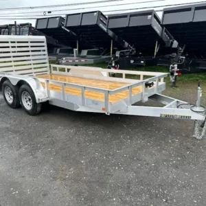 Carry-On 6 x 14 Aluminum Landscape Utility Trailer – Rear Gate