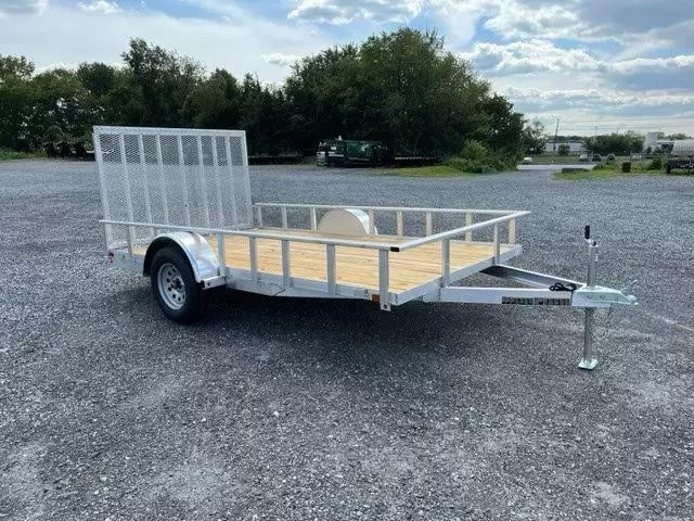 Carry-On 7 x 12 Aluminum Landscape Utility Trailer – Rear Gate - Image 2