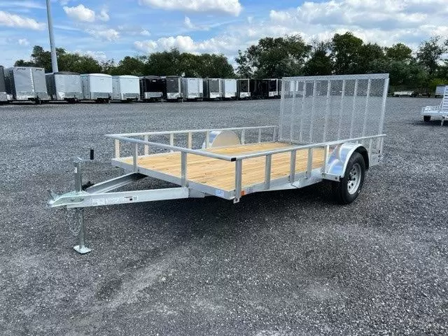 Carry-On 7 x 12 Aluminum Landscape Utility Trailer – Rear Gate