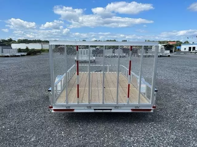 Carry-On 7 x 12 Aluminum Landscape Utility Trailer – Rear Gate - Image 5