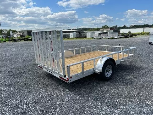 Carry-On 7 x 12 Aluminum Landscape Utility Trailer – Rear Gate - Image 6