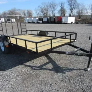Carry On 7 x 12 Landscape Utility Trailer – Rear Gate