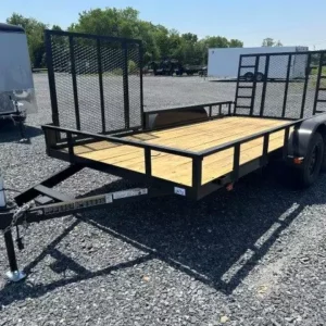 Carry On 7 x 14 Landscape Utility Trailer – Side ATV Ramp