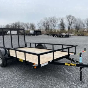 Big Tex 6 x 12 Utility Trailer – Rear Landscape Ramp