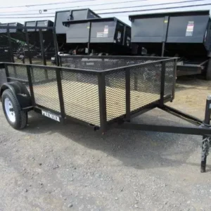 Premier 5 x 10 Landscape Utility Trailer – Mesh Sides