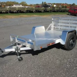 Sport Haven 7×12 Aluminum Utility Trailer – Open Sides