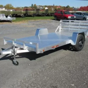 Sport Haven 6×12 Aluminum Utility Trailer – Deluxe Package