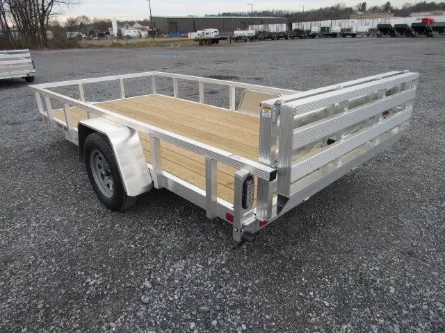 Sport Haven 6×12 Aluminum Utility Trailer – Bi-Fold Ramp Gate - Image 2