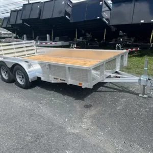 Sport Haven 7×14 Aluminum Utility Trailer – Dual Axle