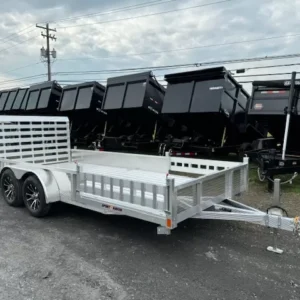Sport Haven 7×16 Aluminum Utility Trailer – ATV Ramps