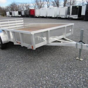 Sport Haven 7×12 Aluminum Utility Trailer – Aluminum Wheels