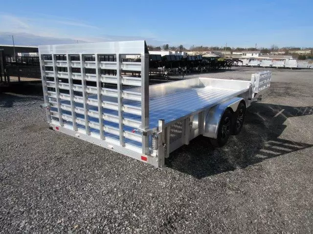 Sport Haven 7×18 Aluminum Landscape Trailer – Side ATV Ramp - Image 2