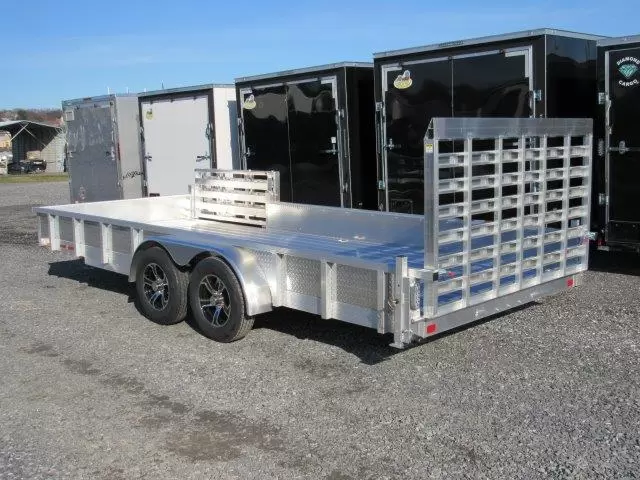 Sport Haven 7×18 Aluminum Landscape Trailer – Side ATV Ramp - Image 5