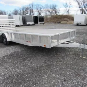 Sport Haven 7×20 Aluminum Landscape Trailer – Heavy Duty Ramp