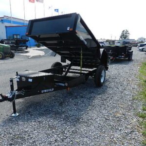 BWise 5 x 10 Low Profile Dump Trailer 5K Spreader Gate
