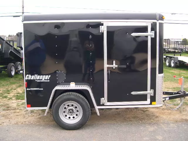 Homesteader 5 x 8 Enclosed Cargo Trailer Ramp Door - Image 3