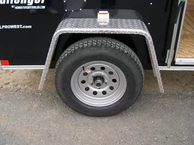 Homesteader 5 x 8 Enclosed Cargo Trailer Ramp Door - Image 7